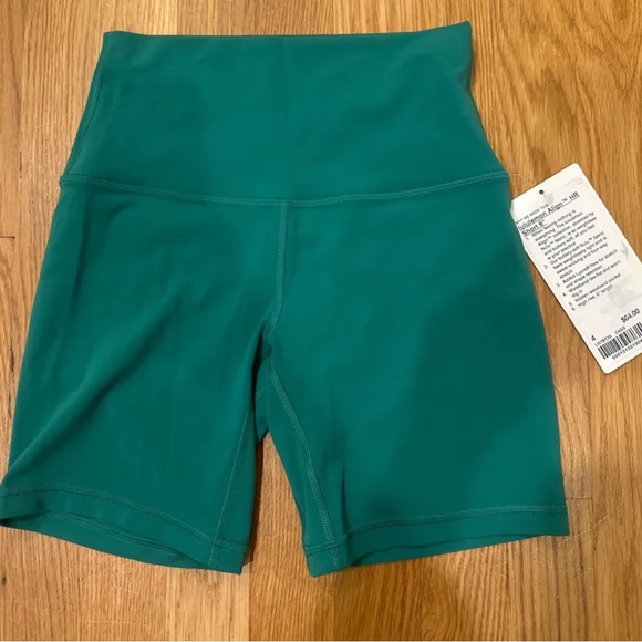 lululemon athletica Pants - **SOLD**NWT Lululemon Cascadia Green Align Shorts 6”